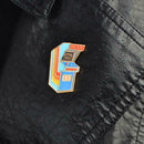 Cartoon Cute Game Machine Brooches Jacket Badges Hat Scarf Decor Jewelry A