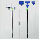 5in1 Fish Tank Aquarium Cleaning Brush Gravel Rake Sponge Net Fork Gift