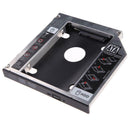 9.5mm Universal SATA 2nd HDD SSD Hard Drive Caddy forCD/DVD-ROM Optical Bay