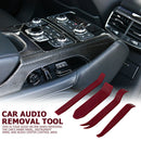 4pcs Car Door Clip Panel DIY Audio Video Dashboard Dismantle Kits Pry Tool A
