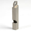 Portable Single Tube Whistle, Titanium Alloy Survival Whistle for Outdoor Sports