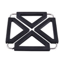 Multi-functional Silicone with Pot Pads Trivets Adjustable Folding Expandab B2H4