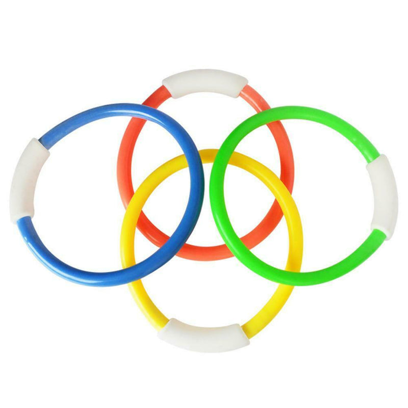 4pcs Summer Diving Circle Parent-child Diving Sports Swimming Pool Toys
