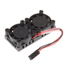 New Cooling Dual Fan Heatsink Module Kit For Raspberry Pi 2B 3BSEAU