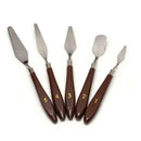 5pcs Palette Scraper Set Spatula Knives for Artist Oil Painting Tools Blade