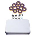 High Quality 8Pcs Titanium ABEC 11 Bearings With Spaces For Skateboards