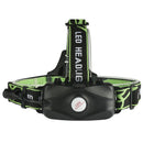 Rechargeable XML-T6+COB Headlamp 18650 Headlight Head Lamp Torch LJ