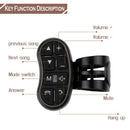 Car Universal Steering Button Wheel Control Key Wireless Remote Control App