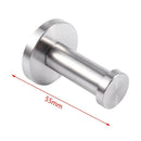 Bathroom door wall clothes handbag bag hook clamp 16x53mm 5 pcs V2Q9