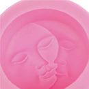 Sun Moon Faces Silicone Soap Molds Craft Molds DIY Handmade Soap Mould M&