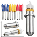 1Pc Tungsten Steel Carving Cutting Plotter Blade Holder With 9Pcs 30/45/60