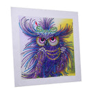 5D Owl Diamond Painting Special Rhinestone for Beginner Home Decor 30x30cm