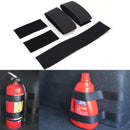 4Pcs/Set Car Vehicle Trunk Fire Extinguisher Fixed Belt Magic Tape Car Styl  JR