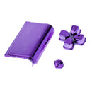 2Pcs Replacement Full Button Set for Sony PS4 Controller Parts, Red & Purple, L1