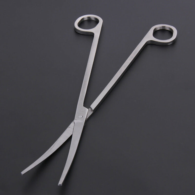 3 IN 1 Aquarium Aquatic Plants Long Handle Scissors Tweezers Trim Tool Set