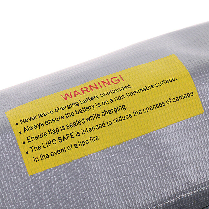 Charging Protect Bag LiPo Safe Battery Guard Explosion Proof 190 x 15 x 85mm