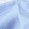 Short Sleeve Hollow Off Shoulder Strapless Stripe Women Tops (Blue XXL)