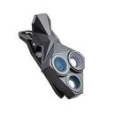 3 in 1 Phone Camera Lens Kit 160 Fisheye , 0.65X Wide Angle , 20X Macro Lens