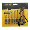 13x Hex Shank Twist Drill High Speed Steel Titanium Coated Engineering Tool XRC