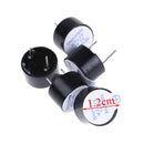 5PCS 5V Active Buzzer Magnetic Long Continous Beep Tone Alarm Ringer 12MM Tg
