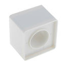 ABS Injection Molding Square Microphone Station -White