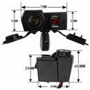 1X Waterproof Motorcycle 12VGPS Cigarette Lighter Socket Charger Dual USB Power