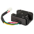 Universal 4 Wire Full Wave Black Motorcycle Regulator Rectifier 12V DC Bike