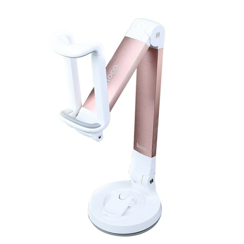 Desk Car Interior Panel Universal Aluminum Folding Smart Phone Holder Stand A