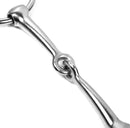 Loose  Horse Bit Simply Broken Bradoon Bit with Sliding Rings