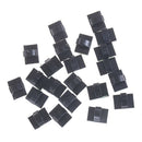 10pcs Car Wire Cord Cable Holder Tie SPips-Fixer Organizer Adhesive SPamp 14*19L