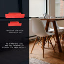 Soft Rubber Imitation Wooden Grain Painting Rollers for Home Office Wall Decor