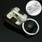 Quick Release Detachable Key Chain Stainless Steel Belt Clip Ring Holder Keyring