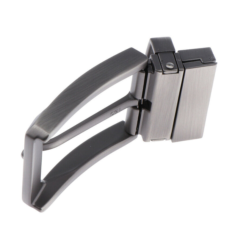 3pack Reversible Alloy Belt Buckle Replacement Rectangular Single Pin Buckle