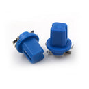 10X B8.5D Car Gauge 5050 1 SMD LED Dashboard Side Lights Bulbs Indicator BlueD3C