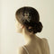 Crystal Flower Leaf Hair Comb Wedding Party Prom Birdal Fashion Hair Jewelry