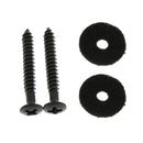 2pcs Metal Straplocks Strap Lock Button for Electric Acoustic Guitar Bass