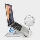 Notebook Stand Cooling Base Foldable Notebook Stand Rotatable Folding Porta