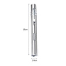 USB Charging LED Flashlight Medical Pen Light Clip Pocket Nursing Lamp (A)