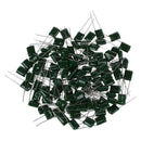 DC 100V 0.1uF Polyester Film 2A104J Capacitor 100 Pcs T8X2