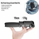 Portable Lightweight Selfie Stick, Bluetooth Selfie Stick Tripod with Remov F9V8