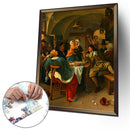 1000pcs Paper Puzzles Jigsaw Family Chatting Educational Kids Adults Toys