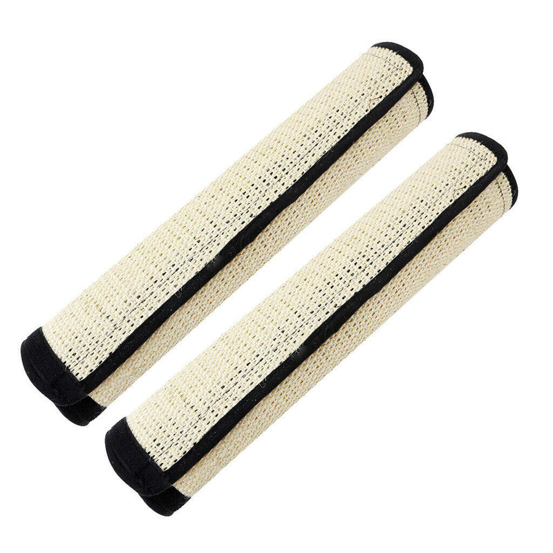 2x House Cat Scratcher Mat, Natural Sisal Scratching Mat Anti-Slip Scratch