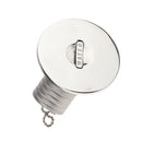 Boat Deck Fill / Filler Keyless Cap 1-1/2 inch /38mm - Water Stainless Steel