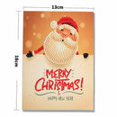 Christmas Cards 5D DIY Diamond Painting Round Drill Greeting Thank You Card