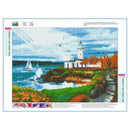 5D DIY Full Drill Diamond Painting Landscape Cross Stitch Embroidery Mosaic