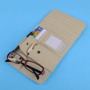 Car Sun Visor Pouch CD Cards Tickets Glasses Pen Holder Pocket Tidy Organizer