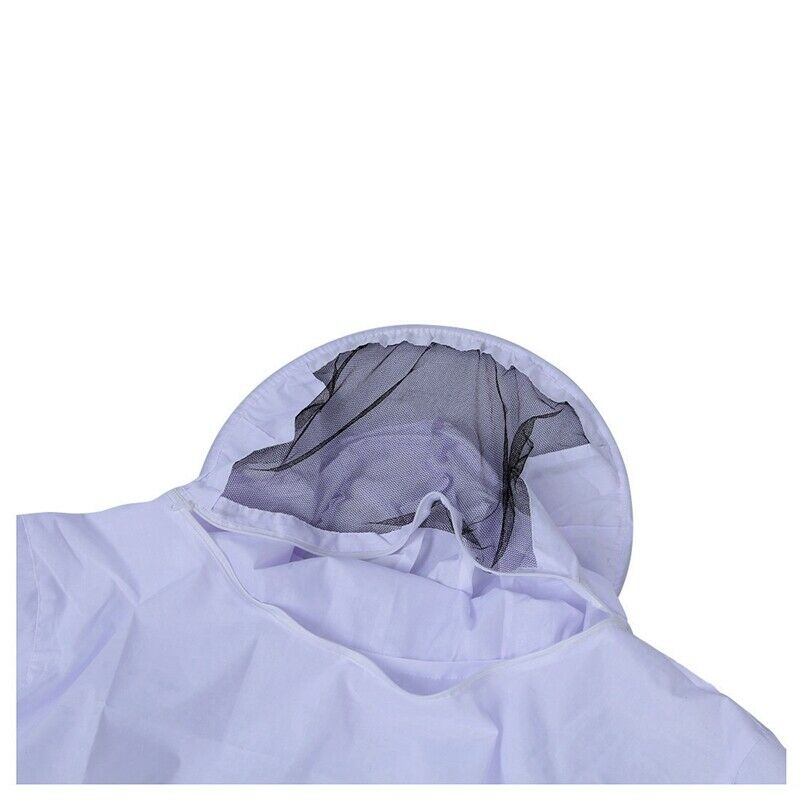 Professional Beekeeping Jacket Veil Bee Suit Dress Smock Equipment