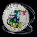 Year of the Rat Commemorative Coin Chinese diac Souvenir Challenge Coins lj