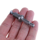 1/4" 6mm Hex Shank Keyless Drill Bit Chuck Adapter Converter Quick Change ToolLJ