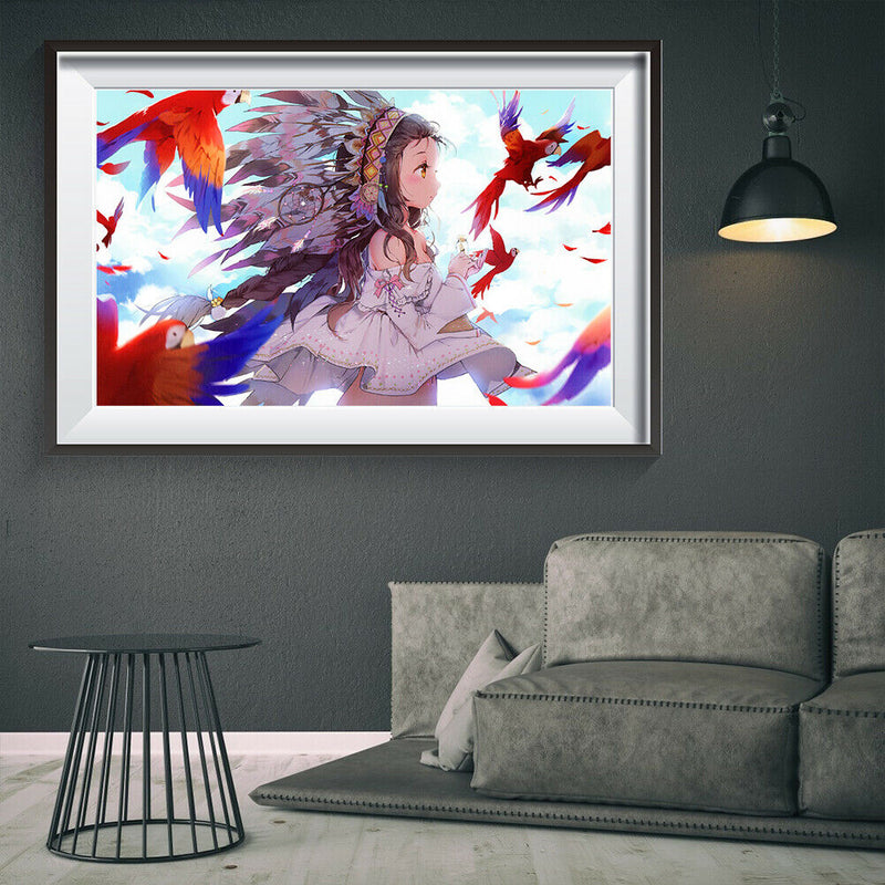 1000pcs Ethnic Girl Jigsaw DIY Paper Puzzle Kids Adults Educational Picture